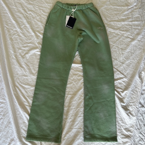 Madhappy Wide Leg Straight Sweatpants - Picture 2 of 7